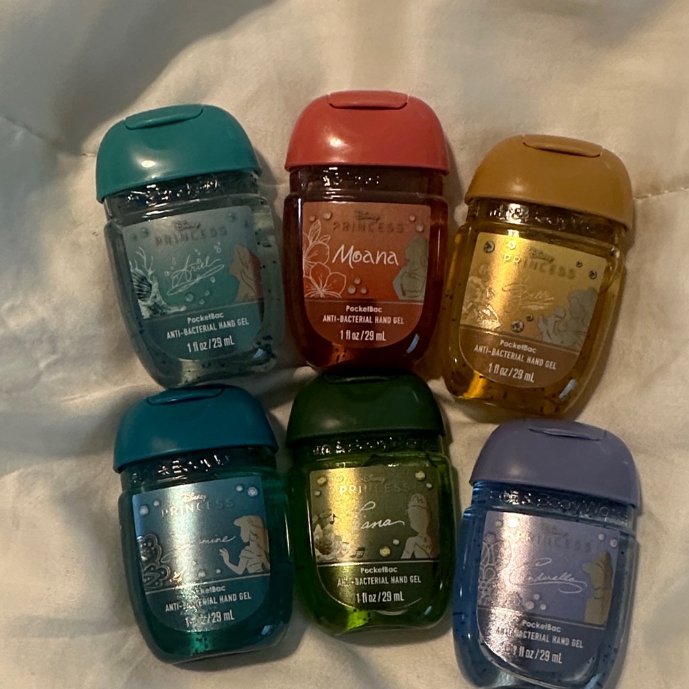 Disney Princess Colorful Hand Gel Collection